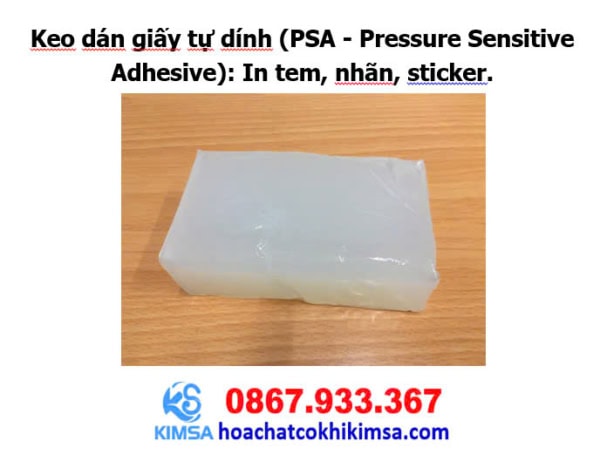 Keo dán giấy tự dính (PSA - Pressure Sensitive Adhesive): In tem, nhãn, sticker. - Hình ảnh 2