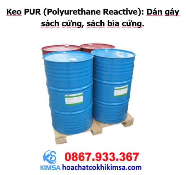 Keo PUR (Polyurethane Reactive): Dán gáy sách cứng, sách bìa cứng. - Hình ảnh 2