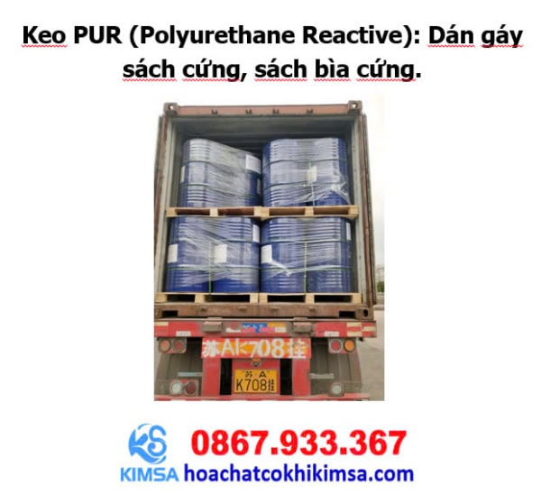 Keo PUR (Polyurethane Reactive): Dán gáy sách cứng, sách bìa cứng. - Hình ảnh 4