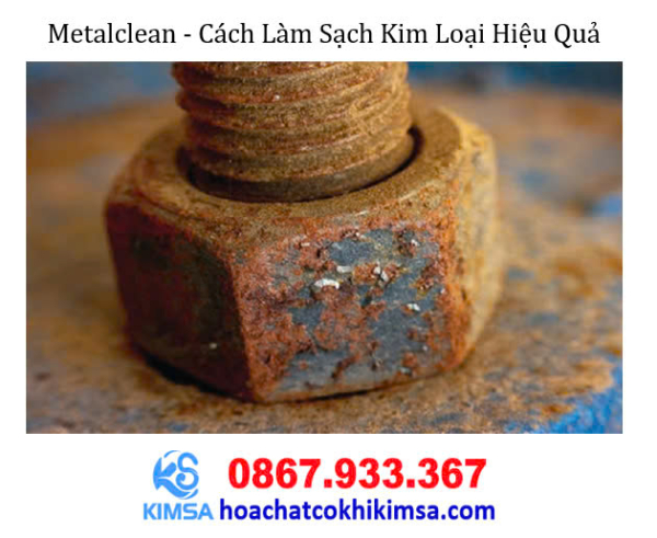 Metalclean - Chất làm sạch và bảo vệ bề mặt kim loại - Hình ảnh 2