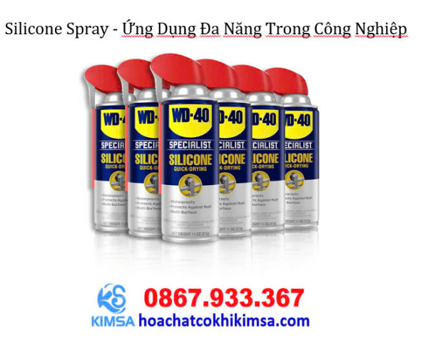 Silicone Spray: Bôi trơn, chống dính, bảo vệ bề mặt - Hình ảnh 4